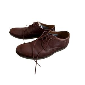 Clarks Men's Leather Oxford Shoes –‎ Size 10.5M – Gently Worn